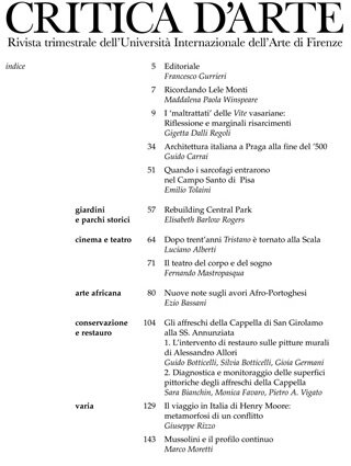 Indice Critica d'Arte